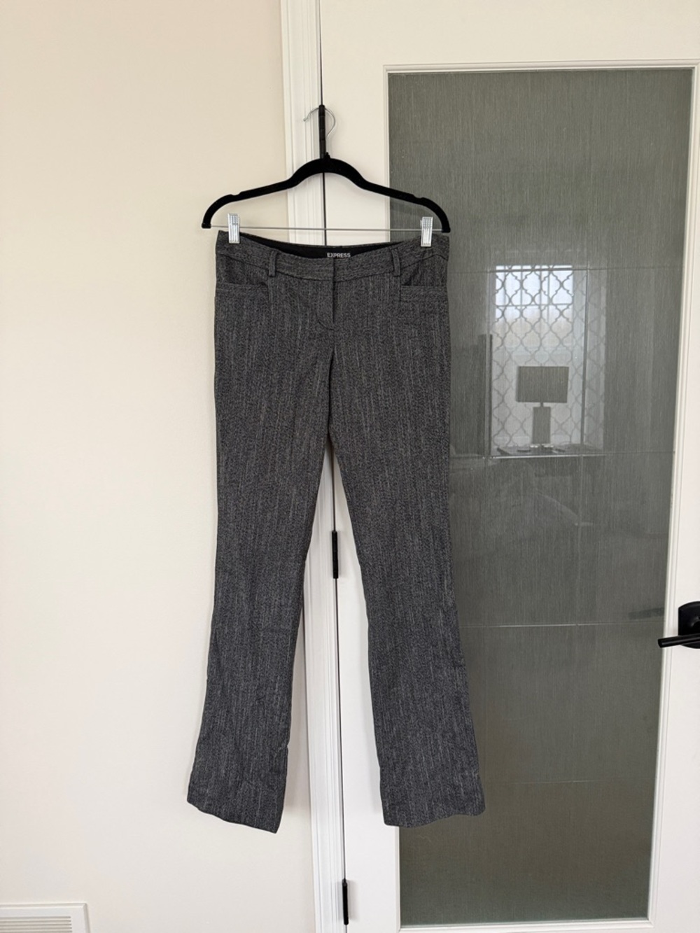 Express Women's Gray  Boot Cut Dress Pants 6L